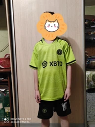 Форма футбольна дитяча Lion SPORT Messi (Мессі) 10 Інтер Майамі (Inter Miami) 2024, 24-135-140, синя фото від покупців 5