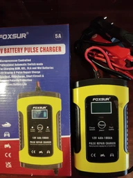Зарядное устройство для автомобильного аккумулятора Foxsur FBC1205D 12V 5А 4-100 А-ч (704529789537)