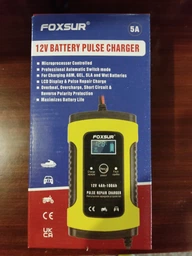 Зарядное устройство для автомобильного аккумулятора Foxsur FBC1205D 12V 5А 4-100 А-ч (704529789537) фото от покупателей 1