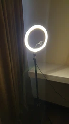 Набор блогера LED лампа RGB MJ-26 26 см + штатив 2.1м + держатель для телефона для фото и видео фото от покупателей 7
