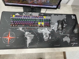 Ігрова поверхня карта світу RZTK Map 900 x 400 x 4 мм