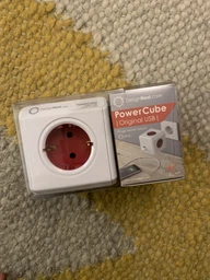 Розгалужувач мережевий Allocacoc PowerCube 4 розетки 2 USB Синій (1202BL/DEOUP) фото від покупців 1