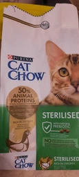 Сухий корм для дорослих стерилізованих котів Purina Cat Chow Sterilised із куркою 1.5 кг фото от покупателей 4