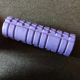 Масажний ролер EasyFit Grid Roller Mini 30 см синій фото від покупців 10