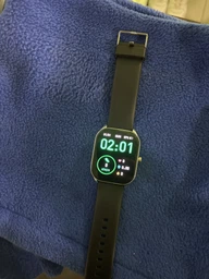 Смарт-годинник Smart Watch Xiaomi Pop-3S Amazfit AMOLED 1.96 (502x410) 300мАч Black-Silver