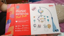 Музыкальный мобиль на кроватку Baby Bell Animals с проектором и пультом управления фиолетовый фото от покупателей 1