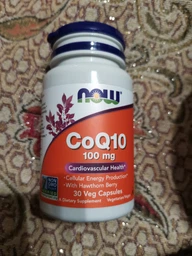 Коензим Q10 NOW Foods (CoQ10) 100 мг 180 шт