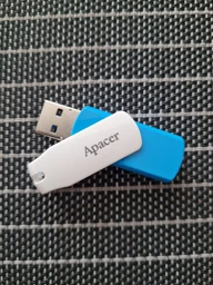 Флеш память USB Apacer AH357 64GB USB 3.2 Gen1 Blue/White (AP64GAH357U-1)