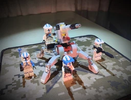 Lego Star Wars Боевой набор клонов-солдат 501-го легиона 75345