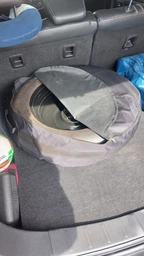 Чехол на колесо Beltex Докатка R17 71 x 17.5 см закрытый 1 шт Черный (BX95900) фото от покупателей 4