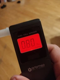 Алкотестер OROMED X12 PRO BLACK + 105 мундштуков в комплекте фото от покупателей 2