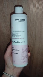 Сыворотка Joko Blend для антицеллюлитного бандажного обертывания с согревающим эффектом 500 мл (4823109406971) фото от покупателей 1