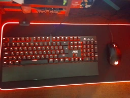 Клавіатура AOC GK500 RGB Outemu Red USB Black (GK500DR2R) фото від покупців 5