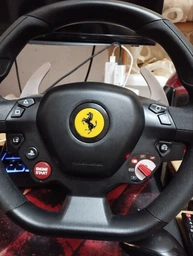 Дротове кермо Thrustmaster T80 Ferrari 488 GTB Edition PC/PS4/PS5 Black (4160672)