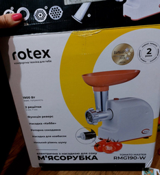 М'ясорубка Rotex RMG190-W Tomato Master
