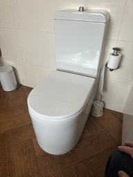 Крышка для унитаза с детским сиденьем Twin 2в1 с микролифтом, термопласт фото от покупателей 3