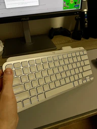 Клавіатура бездротова Logitech MX Keys Mini For Mac Wireless Illuminated Pale Grey (920-010526)