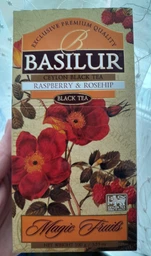 Чай черный рассыпной Basilur Magic Fruits Малина и шиповник 100 г (4792252100350) фото от покупателей 1