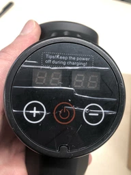 Перкусійний масажер для тіла та м'язів, ручний пістолет GYRO Muscle Gun Massager Black (GYRO-gunbk) фото від покупців 4