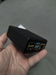 Корпус для Raspberry Pi 4 алюмінійовий чорний (RA759) фото від покупців 2
