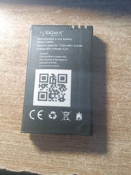 Аккумулятор для Sigma Comfort 50 Light DS Tinol (1100 mAh) фото от покупателей 8
