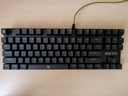 Клавиатура механическая проводная RZTK Mamba TKL Kailh Black Speed USB фото от покупателей 13