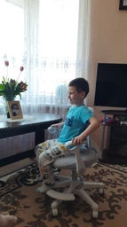 Дитяче крісло Evo-kids Mio Air Grey (Y-307 G) Сірий фото от покупателей 7