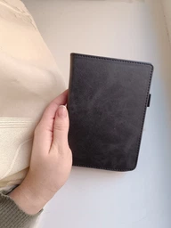 Чохол PocketBook 629 Verse Mist Grey з ремінцем для руки та підставкою чорний – обкладинка на Покетбук (7706839) фото від покупців 1