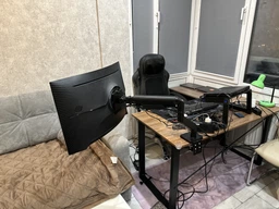 Настільне кріплення для монітора OfficePro MA712B 17-49" Black (MA712B)