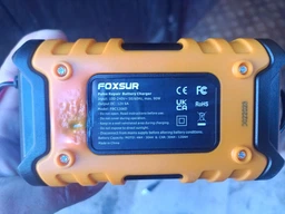 Автомобильное импульсное зарядное устройство Foxsur 12V 6A FBC1206D, автоматическое зарядное для аккумулятора фото от покупателей 15