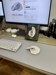 Мышь Logitech MX Master 3S Performance Wireless Mouse Bluetooth Pale Grey (910-006560) фото от покупателей 19