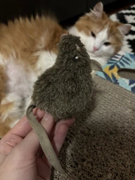 Игрушка для котов GiGwi Мышка с кошачьей мятой Catnip 10 см (75300Collar) фото от покупателей 1