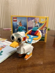Конструктор LEGO Creator Магический единорог 145 деталей (31140) фото от покупателей 5