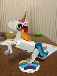 Конструктор LEGO Creator Магический единорог 145 деталей (31140) фото от покупателей 4
