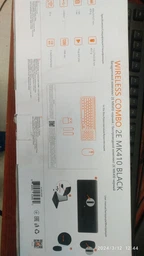 Комплект клавіатура та миша 2E MK410 Wireless, EN/UK/RU, чорний (2E-MK410MWB) фото від покупців 2
