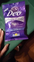 Льодяники без цукру Лаванда Deo Aroma Candy упаковка 60 г