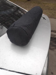 Валик для массажного стола EF 60х15 см чорный с чехлом (подушка для кушетки, ролик для стречинга, растяжки) WLS6015SC-B фото от покупателей 2