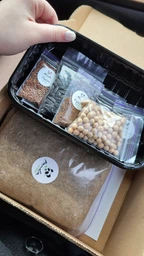 Набір для вирощування мікрозелені Panda microgreen на 7 врожаїв (ТОП 7 видів культур) фото от покупателей 17