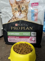 Сухий корм для стерилізованих котів Purina Pro Plan Sterilised Adult 1+ Savoury Duo Пуріна Проплан з тріскою та фореллю 3 кг (7613036732550) фото от покупателей 4