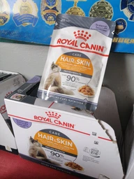 Вологий корм для дорослих котів ROYAL CANIN Роял канін HAIR & SKIN IN GRAVY 0.085 кг 12шт. фото від покупців 2