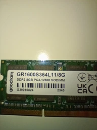 Пам'ять SODIMM DDR3 8GB 1600MHz PC3-12800 Goodram (CL11) фото от покупателей 5