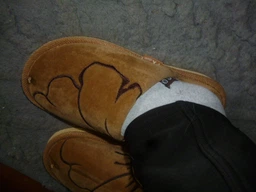 Женские домашние тапочки с закрытым носком FX shoes 18029 38-39 24.6 см Коричневые (2820000002327) фото от покупателей 1