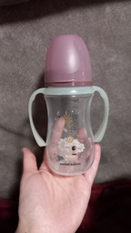 Пляшка антиколікова Canpol Babies Easystart Sleepy Koala з широким отвором Рожева 240 мл (35/237_pin) фото від покупців 1