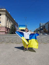 Флаг Украины Kayfovo 140*90 см с кольцами для флагштока Нейлон K140-90 фото от покупателей 6