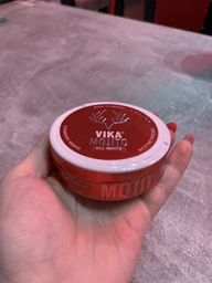 Безтютюнові нікотинові подушечки Vika Strawberry Mojito (7350120030030) фото від покупців 1