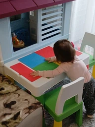 Комплект дитячої меблів Tega Baby Teggi сірий