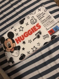 Вологі серветки "Mickey Mouse" - Huggies BW Baby Cleancing Wipes 56шт (673909-143883)