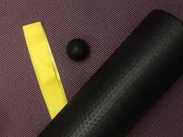 Масажний ролик SCOUT Foam Roller EVA 45 см синій (легкий та м'який ролер-валик для МФР та йоги, масажер для спини, ніг, рук, шиї) SCTFR45Bl фото від покупців 2