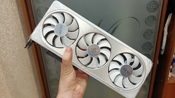 Видеокарта Gigabyte PCI-Ex GeForce RTX 4070 Ti Super Aero OC 16G 16GB GDDR6X (256bit) (2655/21000) (HDMI, 3 x DisplayPort) (GV-N407TSAERO OC-16GD) фото от покупателей 2