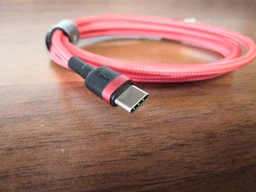 Кабель Baseus Cafule Type-C 3A PD 2.0 60W Flash Charging 2.0 м Red/Black (CATKLF-H91) фото от покупателей 16